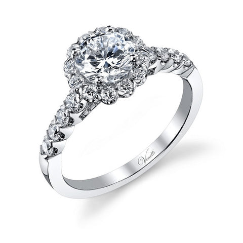 14K W RING 44RD 0.62CT