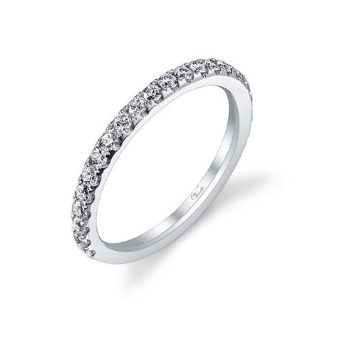 14K W BAND 20RD 0.17CT