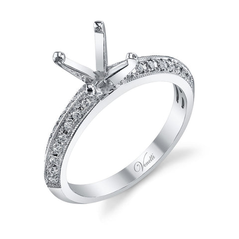 14K W RING 32RD 0.23CT