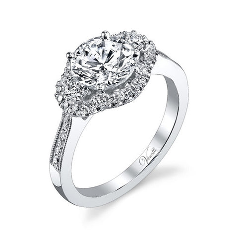 14K W RING 44RD 0.30CT