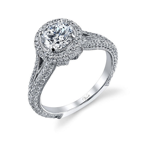 14K W RING 206 RD 1.14CT