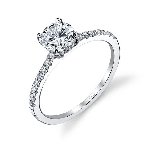 14K W RING 48RD 0.31CT