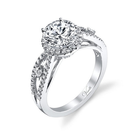 14K W RING 94RD 0.55CT