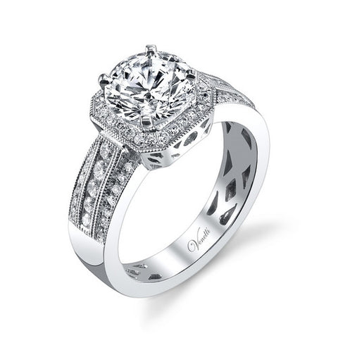 14K W RING 62RD 0.49CT