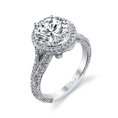 14K W RING 228RD 0.98CT