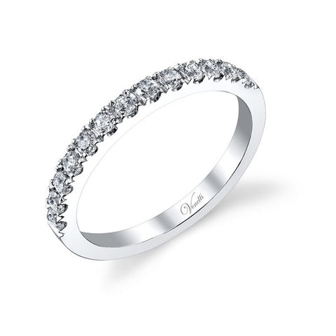 14K W BAND 13RD 0.42CT