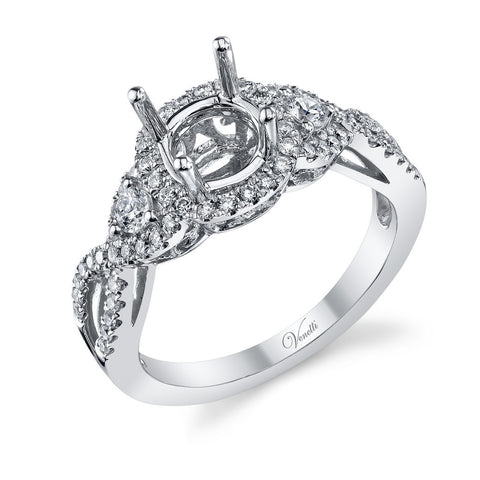 14K W RING 62RD 0.47CT