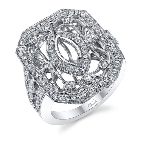 14K W RING 112RD 1.08CT