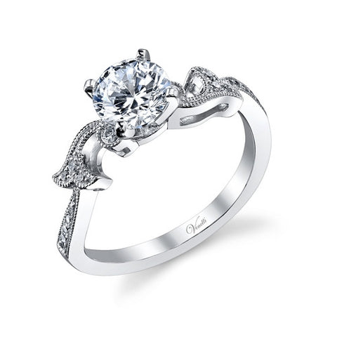 14K W RING 18RD 0.11CT