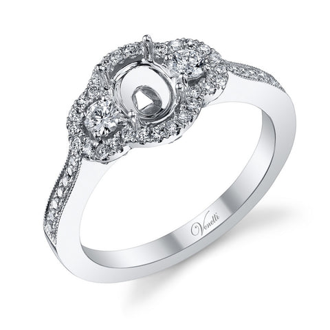 14K W RING 44RD 0.41CT
