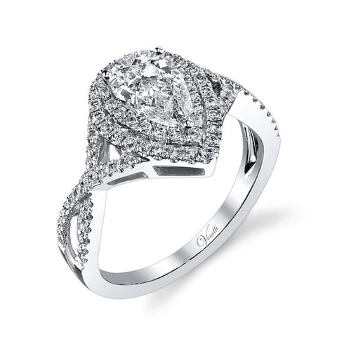 14K W RING 87RD 0.45CT