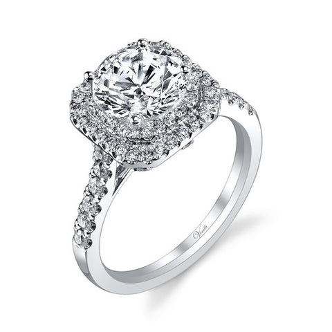 14K W RING 82RD 0.64CT