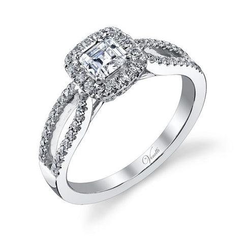 14K W RING 80RD 0.44CT