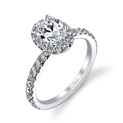 14K W RING 36RD 0.72CT