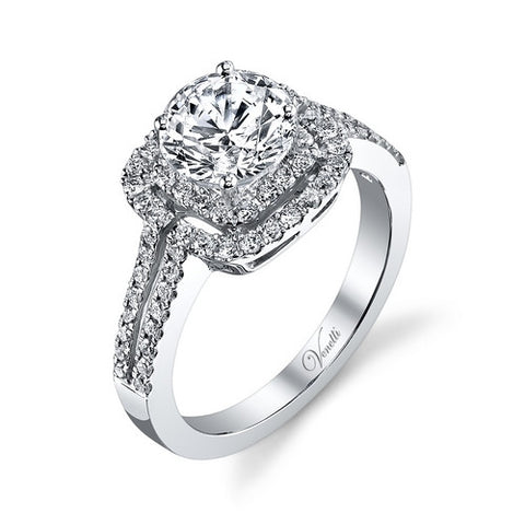 14K W RING 72RD 0.54CT