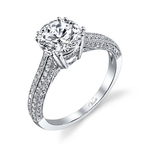14K W RING 104RD 0.50CT