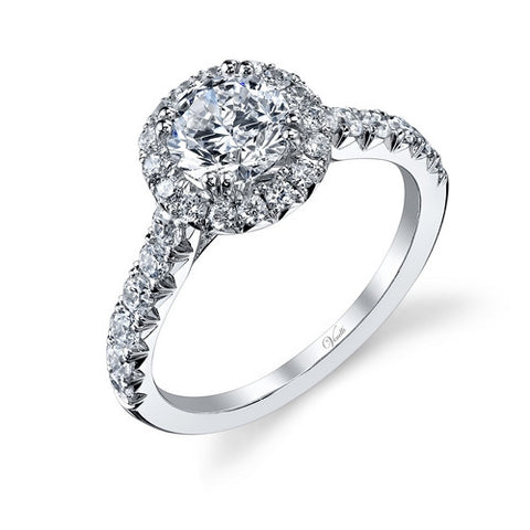 14K W RING 46RD 0.78CT