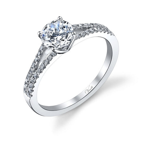 14K W RING 40RD 0.20CT