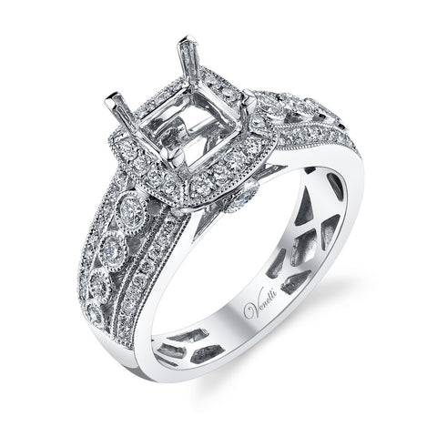 14K W RING 66RD 0.58CT