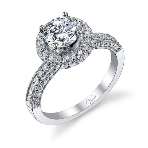 14K W RING 98RD 0.86CT