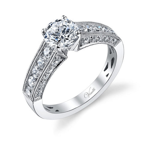 14K W RING 34RD 1.01CT