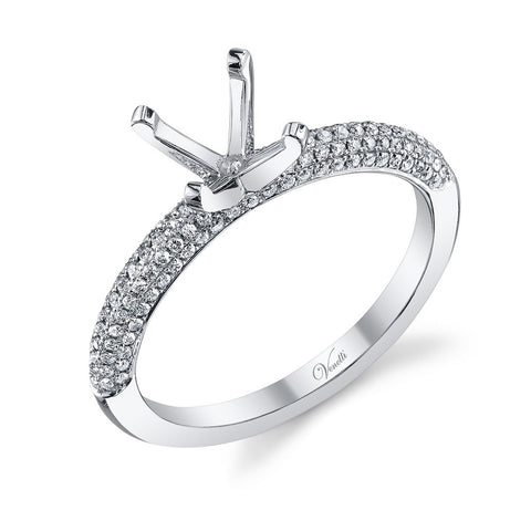 14K W RING 134RD 0.42CT