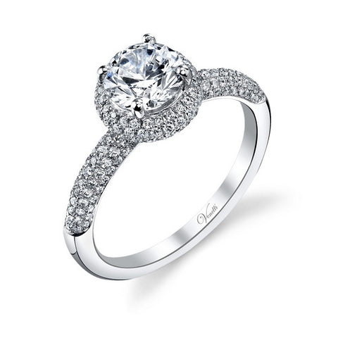 14K W RING 220RD 0.83CT