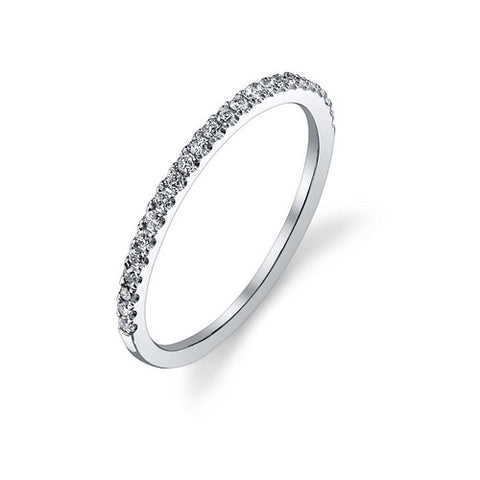 14K W BAND 24RD 0.22CT