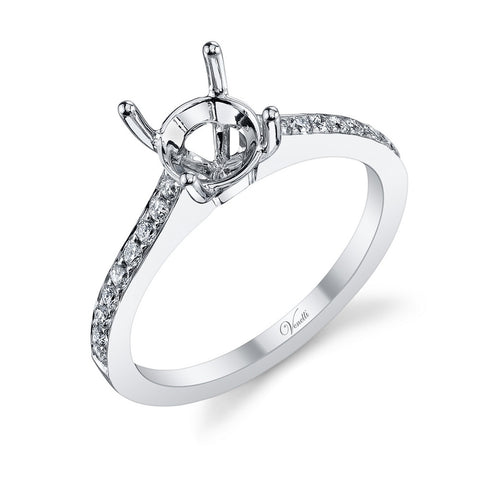 14K W RING 18RD 0.31CT