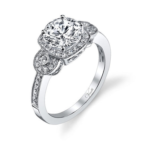 14K W RING 48RD 0.32CT