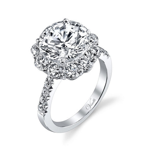 14K W RING 34RD 1.98CT