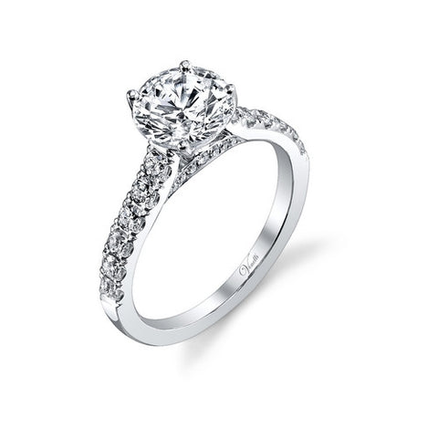 14K W RING 26RD 0.58CT