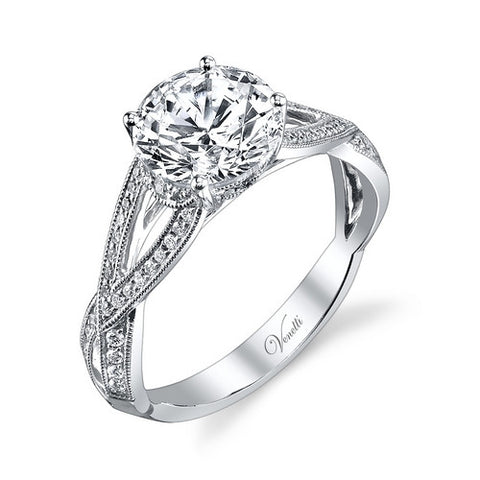 14K W RING 62RD 0.28CT