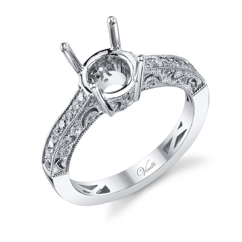 14K W RING 36RD 0.35CT