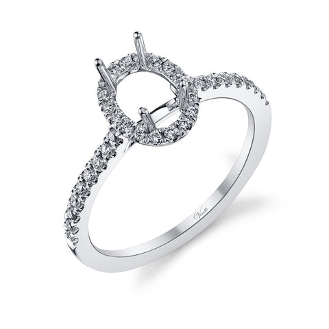 14K W RING 36RD 0.28CT