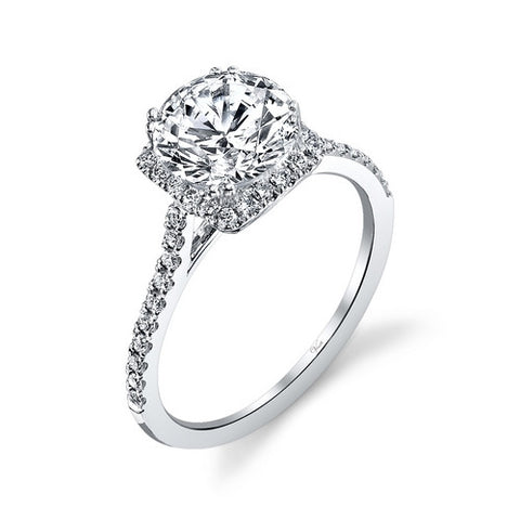 14K W RING 40RD 0.36CT