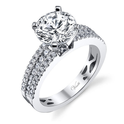 14K W RING 56RD 0.58CT