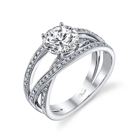 14K W RING 82RD 0.45CT